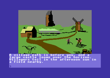 Castle Of Terror screenshot 4 for Commodore 64